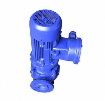 IGF型管道離心泵葉輪直接安在電機的加長軸上